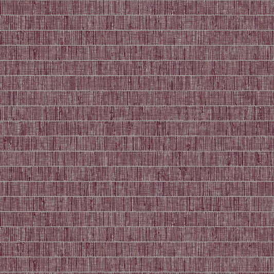 Seabrook Designs  Blue Grass Band Grasscloth Contemporary Pink Pomona   - TC70009
