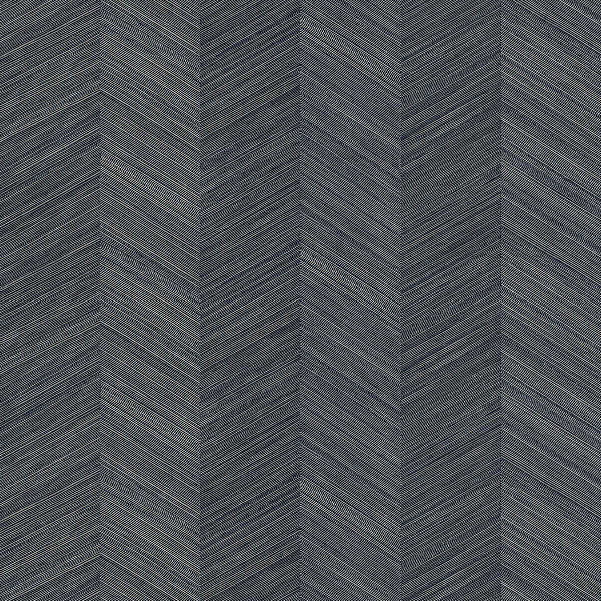 Dark gray chevron-patterned textile with fine linear weave; versatile upholstery or garment fabric.