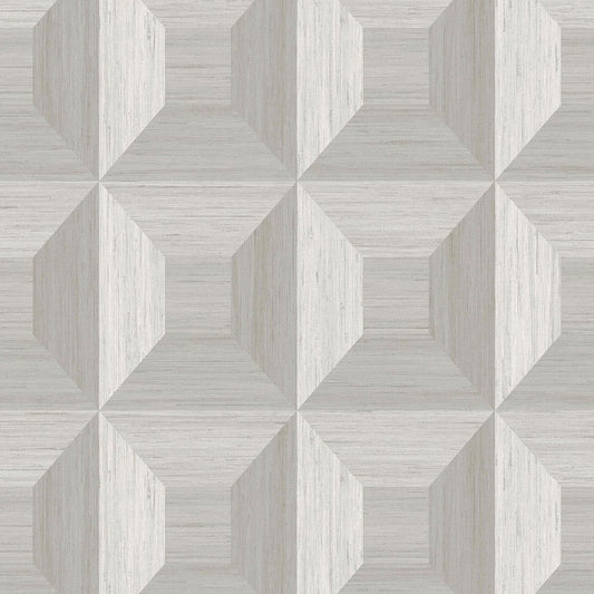 Seabrook Designs  Squared Away Geometric Geometric Contemporary Birch   - TC70618