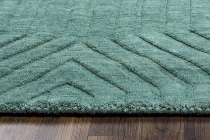 RIZZY HOME RUGS Technique   Contemporary 8' Round    - TECTC8577AA0008RD