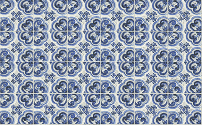 Dolce & Gabbana Casa  Blu Mediterraneo Tile Contemporary Blues   - TCW007TCAI9UB001