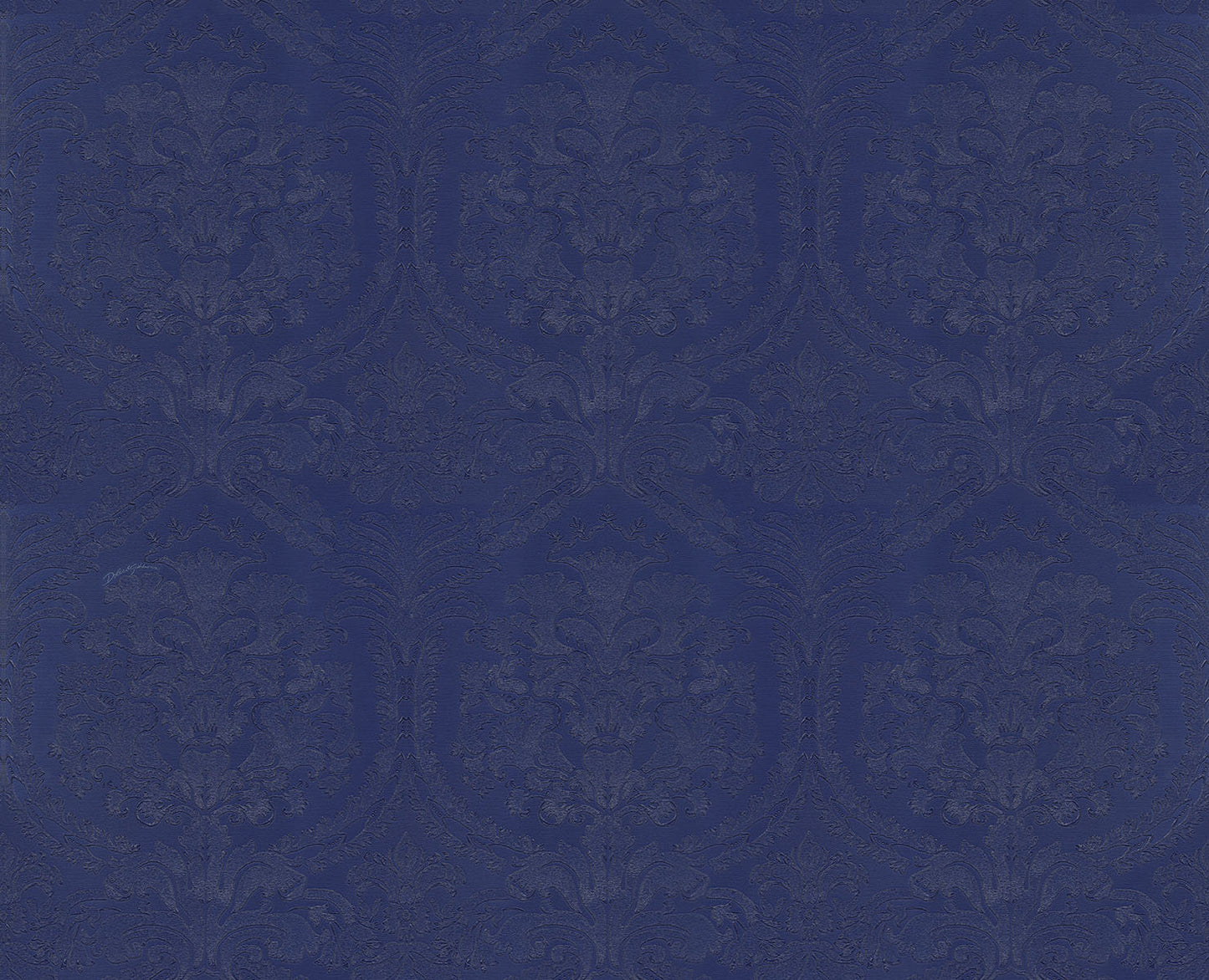 Dolce & Gabbana Casa  Damasco Damask Contemporary Navys   - TCW007TCAIBU0018