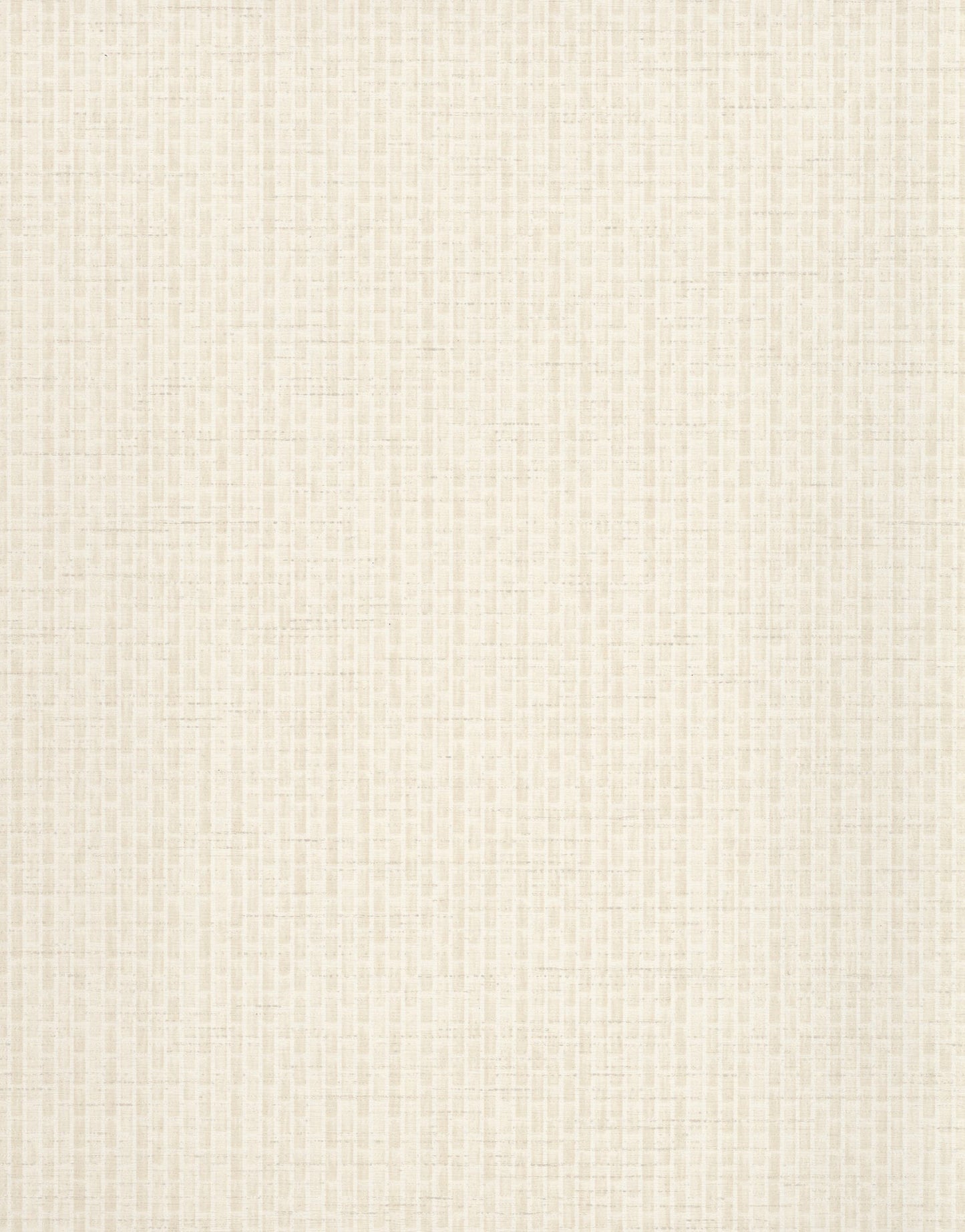 White wallpaper with a petite metro tile geometric pattern and subtle textured finish.