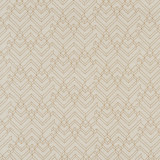 JF Fabrics Crypton TECTONIC 17 Fabric Geometric Yellow, White  Woven - 8947417 J8911