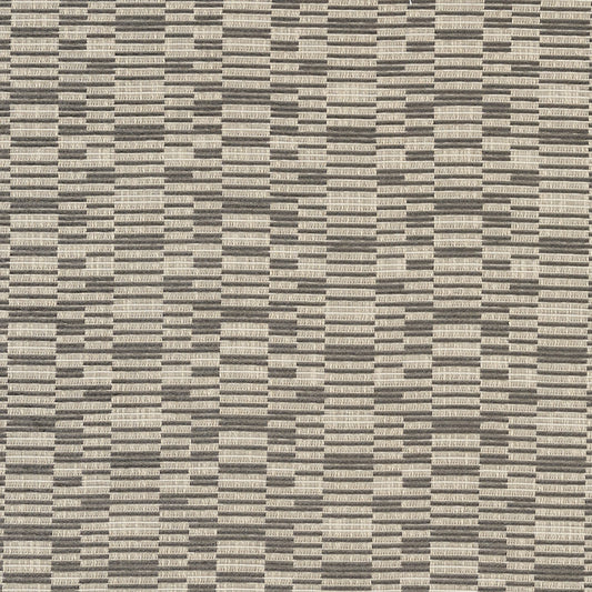 JF Fabrics Crypton Home TEMPO 96 Fabric Stripe, Texture Grey, Pewter, Cream  Woven, Chenille - 8947896 J8921