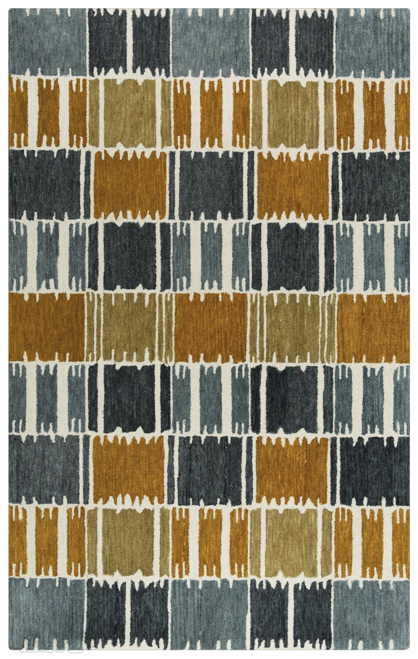 Rug, contemporary style, 5' x 8'.