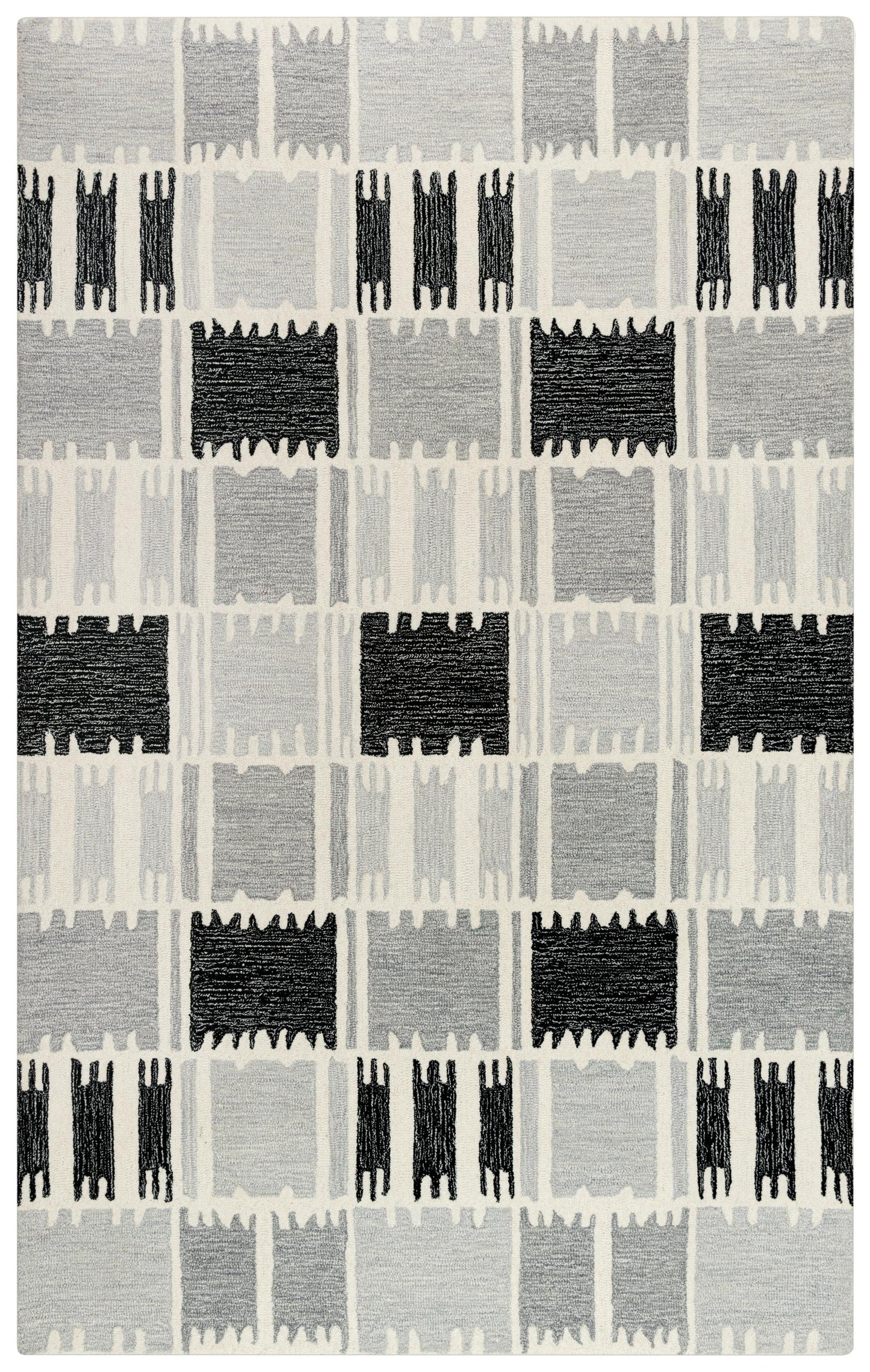 Contemporary rug, 9' x 12'.