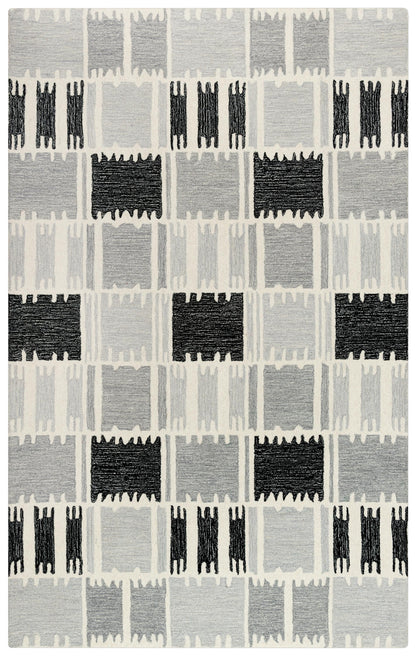 Contemporary rug, 9' x 12'.