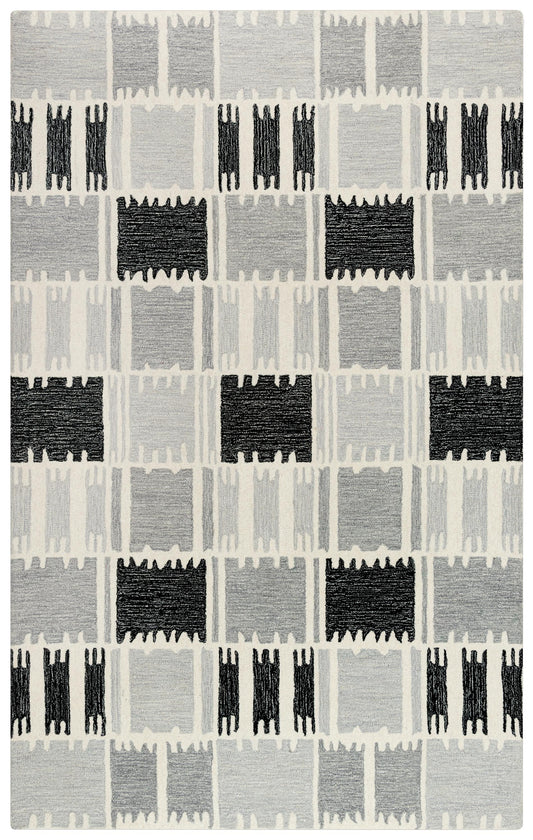 Contemporary rug, 9' x 12'.