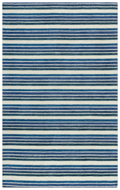 Tetra rug, contemporary style, 5' x 8'.