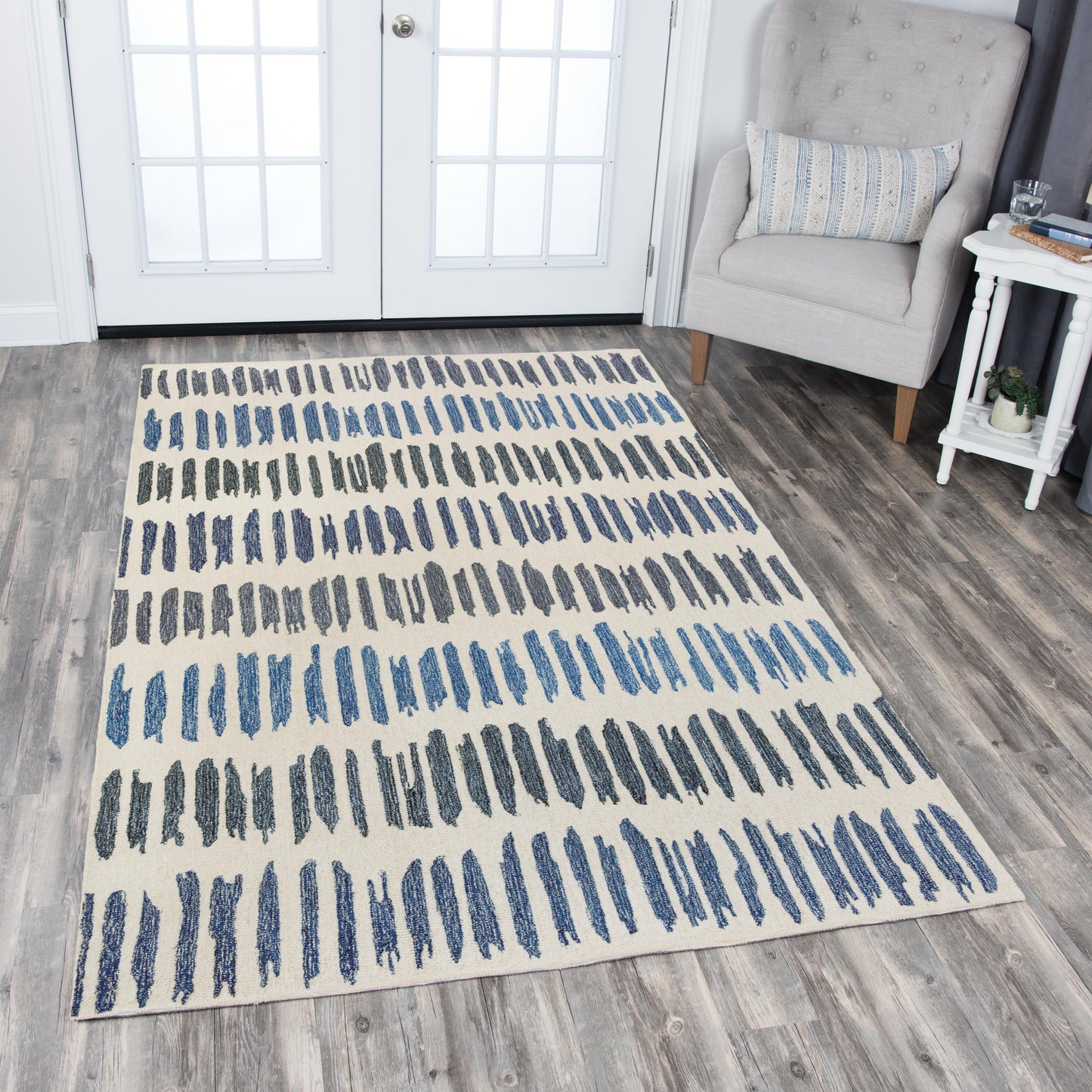 RIZZY HOME RUGS Tetra Contemporary 8' x 10' - TETTET10937097999