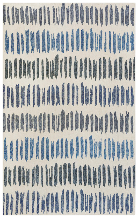 Tetra contemporary rug, 8' x 10'.