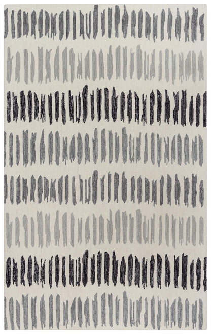 Tetra rug, contemporary style, 5' x 8
