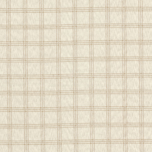 STOUT TEXTILES  MULTIPURPOSE,CHENILLE TRADITIONAL, PLAID/CHECK NATURAL   - TETH-3