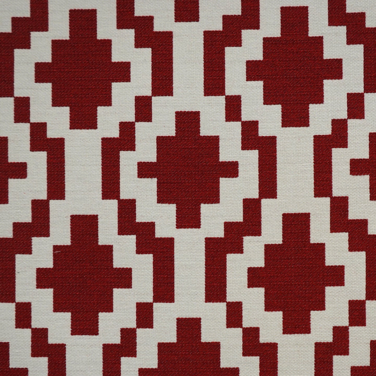 JF Fabrics TETRIS 47 Fabric Transitional,Contemporary,Geometric Burgundy,Red  Jacquard,Texture - 5819247 J7011