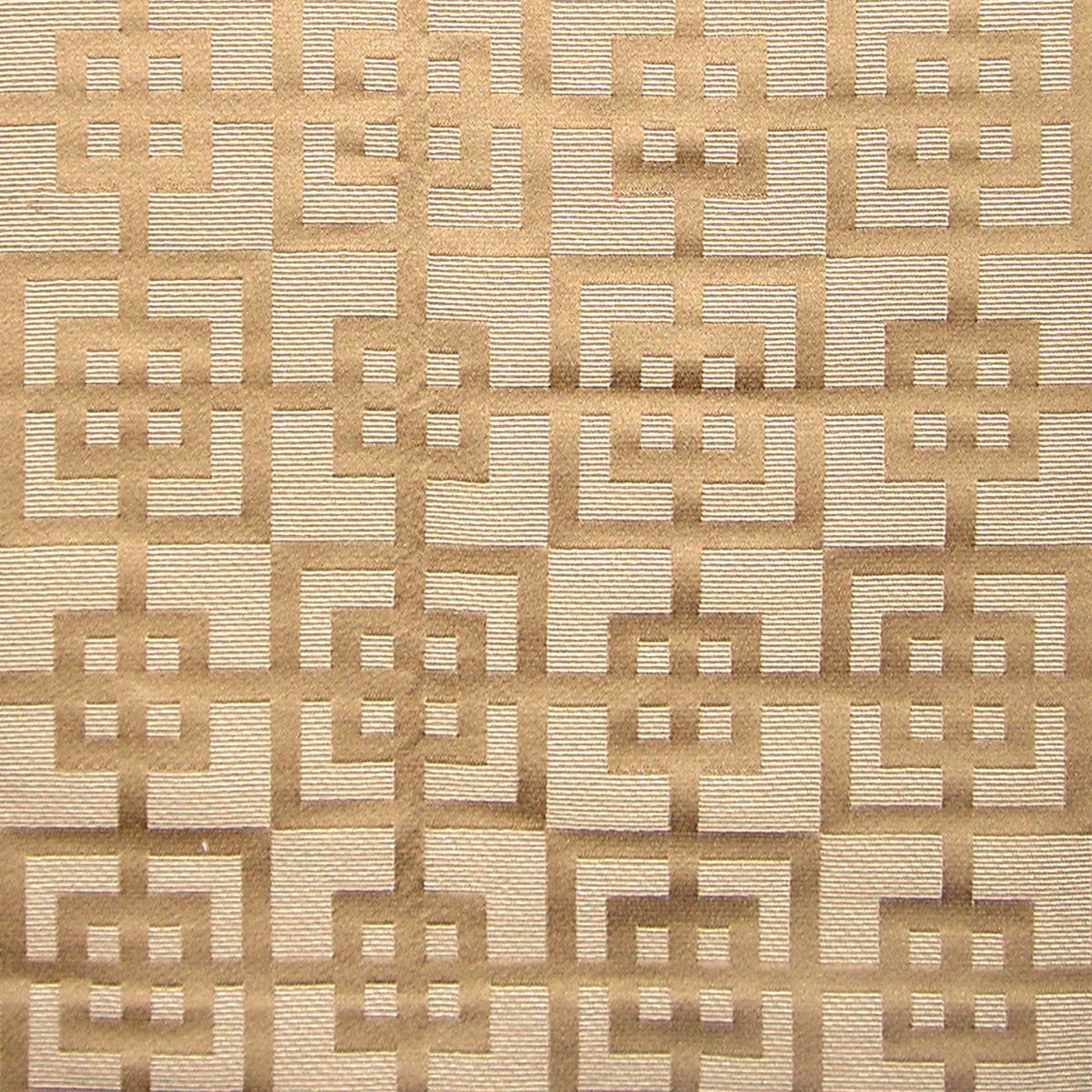 SCALAMANDRE OUTLET  FABRIC TIME SQUARED  FABRIC CAMEL   - TF 429A7626