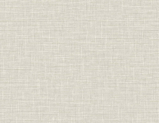 DuPont Tedlar Textures Grasmere Weave Faux Linen Contemporary Beige Matte Sidewall - TG60133