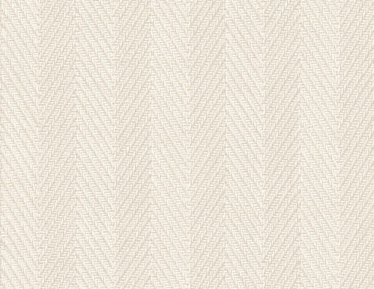 DuPont Tedlar Textures Throw Knit Chevron Contemporary Off White Matte Sidewall - TG60205