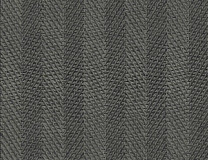 DuPont Tedlar Textures Throw Knit Chevron Contemporary Black Matte  - TG60206