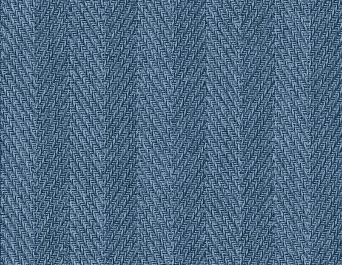 DuPont Tedlar Textures Throw Knit Chevron Contemporary Blue Matte Sidewall - TG60217