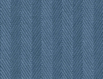 DuPont Tedlar Textures Throw Knit Chevron Contemporary Blue Matte  - TG60217