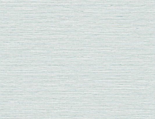 DuPont Tedlar Textures Edmond Faux Sisal Faux Grasscloth Contemporary Blue Matte Sidewall - TG60308