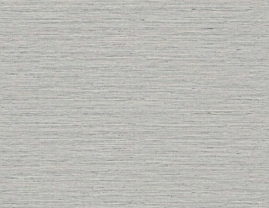 DuPont Tedlar Textures Edmond Faux Sisal Faux Grasscloth Contemporary Grey Matte Sidewall - TG60352