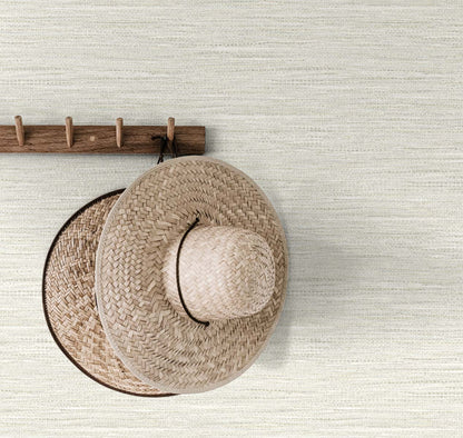 DuPont Tedlar Textures Braided Faux Jute Faux Grasscloth Contemporary Cream Matte  - TG60432