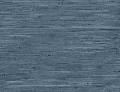 DuPont Tedlar Textures Marion Faux Arrowroot Faux Grasscloth Contemporary Blue Matte  - TG60502