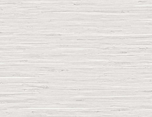 DuPont Tedlar Textures Marion Faux Arrowroot Faux Grasscloth Contemporary Off White Matte Sidewall - TG60512