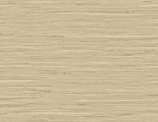 DuPont Tedlar Textures Marion Faux Arrowroot Faux Grasscloth Contemporary Brown Matte Sidewall - TG60516