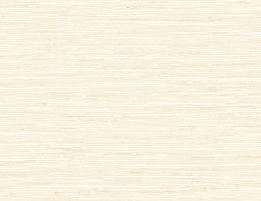 DuPont Tedlar Textures Marion Faux Arrowroot Faux Grasscloth Contemporary Cream Matte Sidewall - TG60526