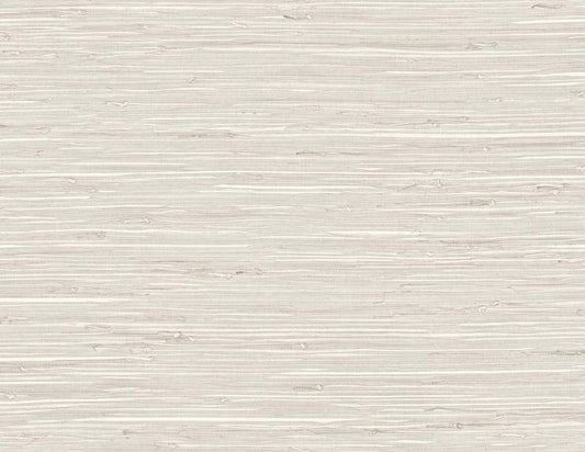 DuPont Tedlar Textures Marion Faux Arrowroot Faux Grasscloth Contemporary Grey Matte Sidewall - TG60528