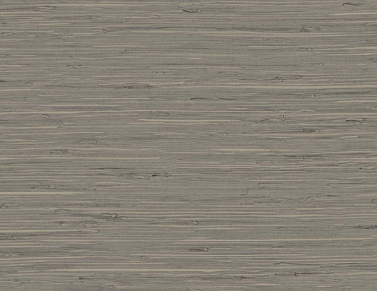 DuPont Tedlar Textures Marion Faux Arrowroot Faux Grasscloth Contemporary Brown Matte Sidewall - TG60530