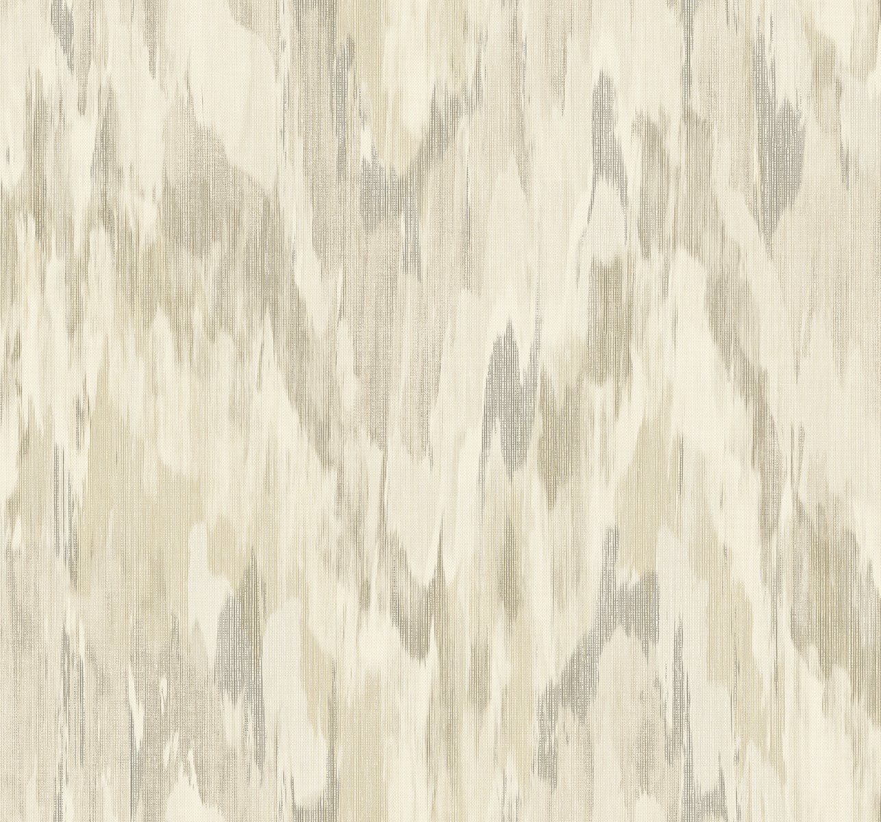 Neutral beige-cream abstract watercolor stringcloth pattern; versatile fabric texture in ivory & gray.