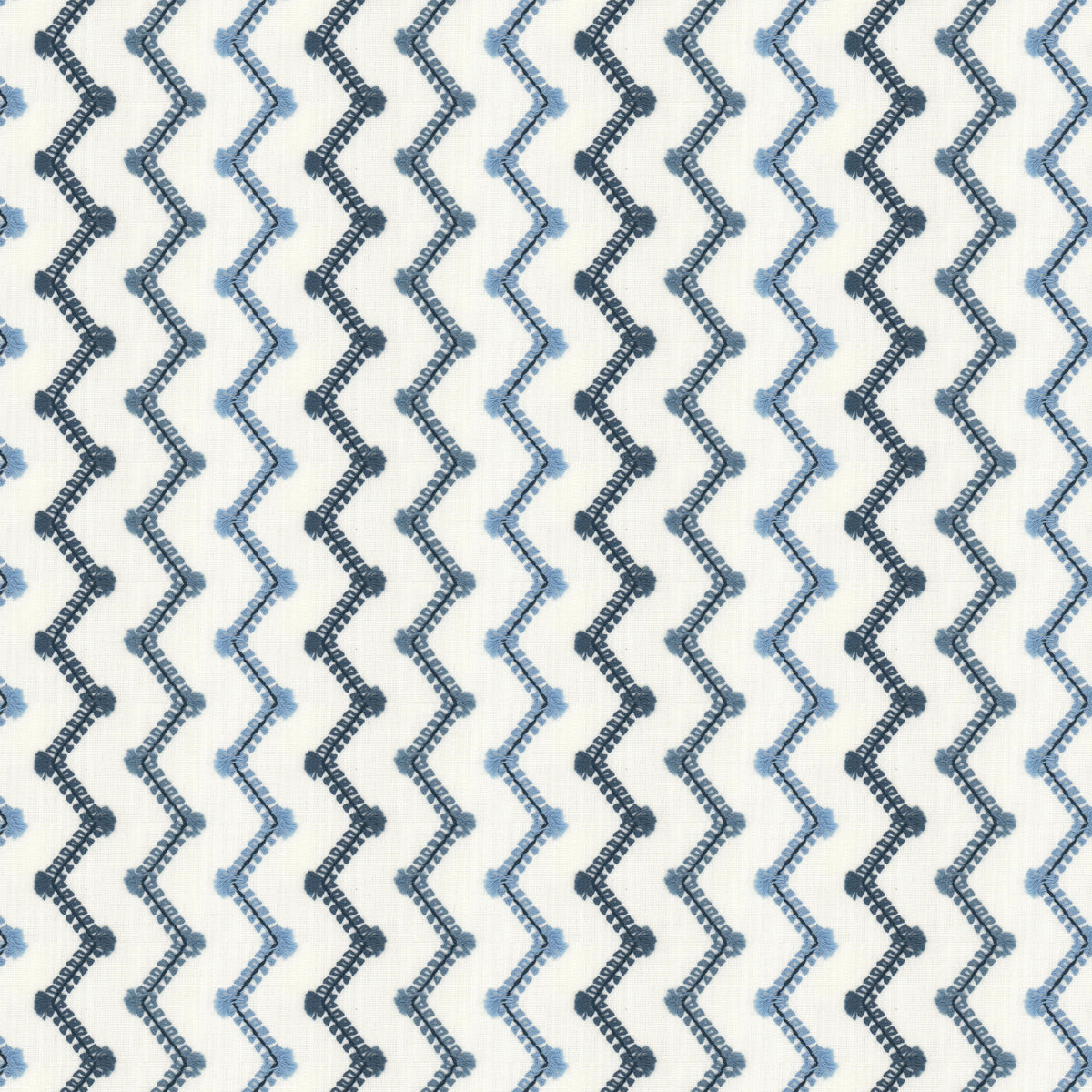 STOUT TEXTILES  MULTIPURPOSE,EMBROIDERIES TRANSITIONAL,, STRIPE PORCELAIN,WEDGEWOOD   - THAT-3