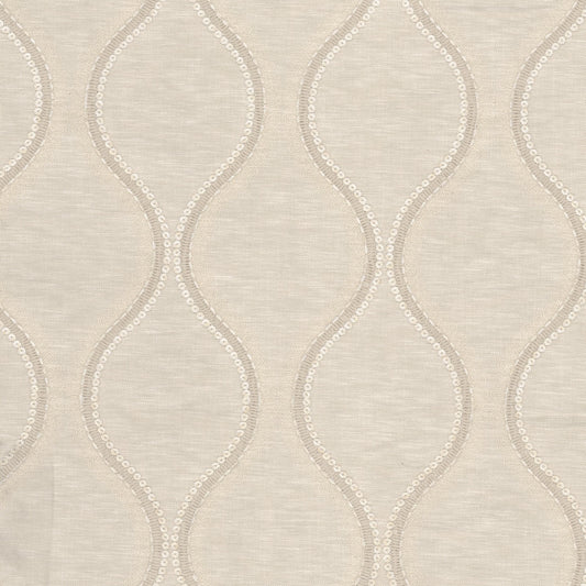 STOUT TEXTILES  MULTIPURPOSE,EMBROIDERIES TRADITIONAL, OGEE OATMEAL   - THEA-1