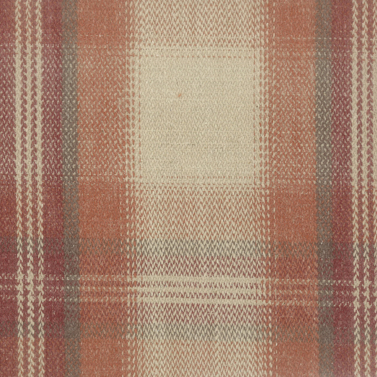 STOUT TEXTILES  MULTIPURPOSE,WOVENS TRADITIONAL, PLAID/CHECK CLAY,TILE   - THEO-1