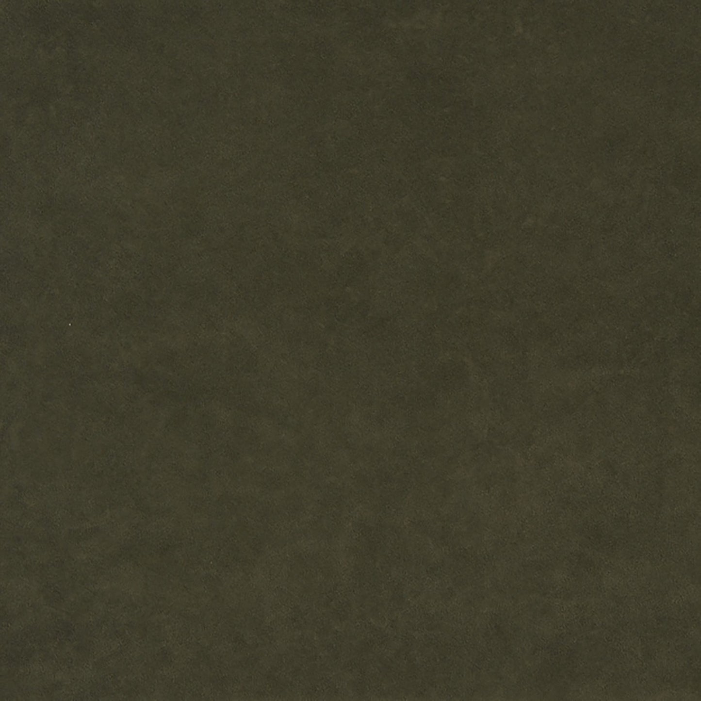 Dark olive-green textured faux suede fabric with subtle mottling.
