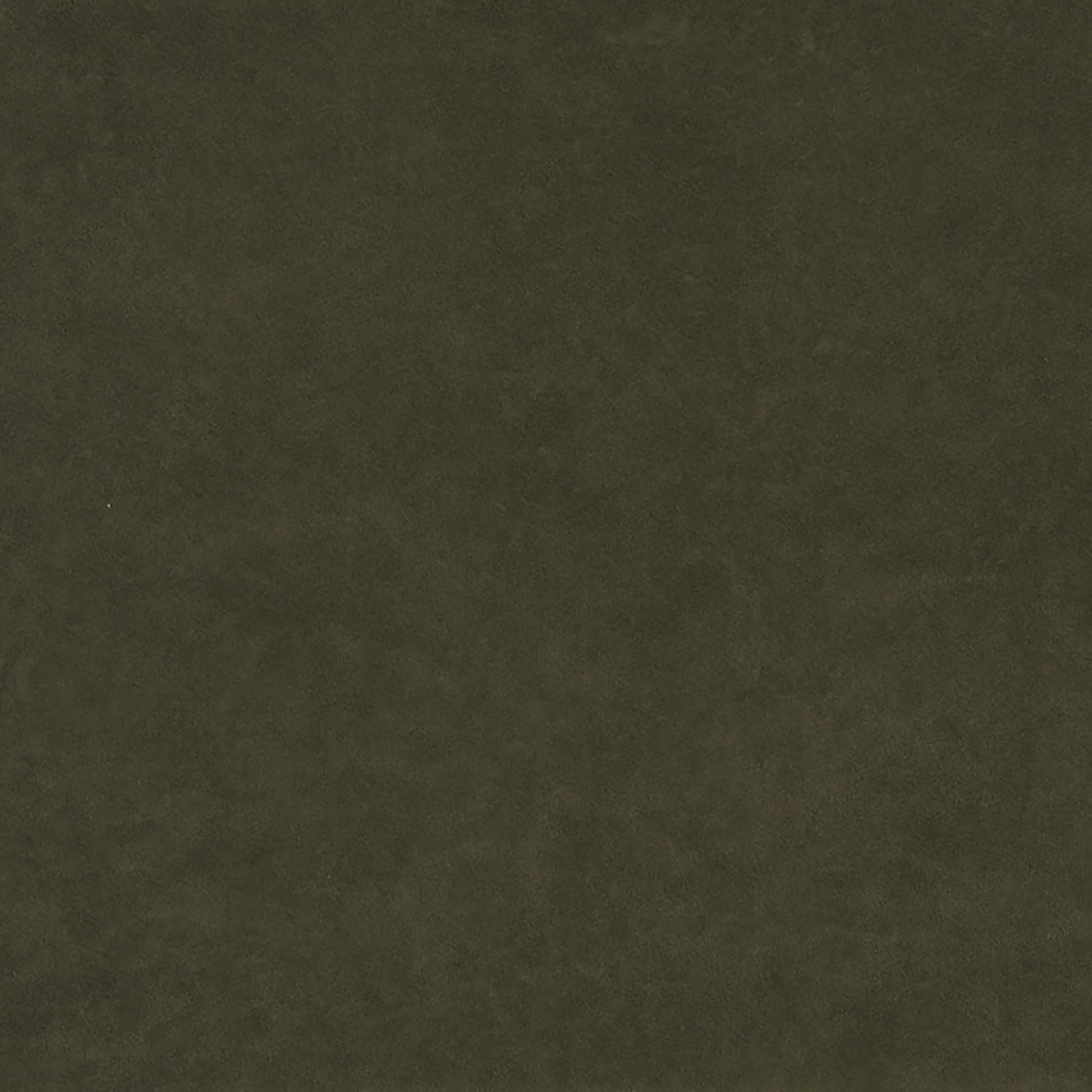 Dark olive-green textured faux suede fabric with subtle mottling.