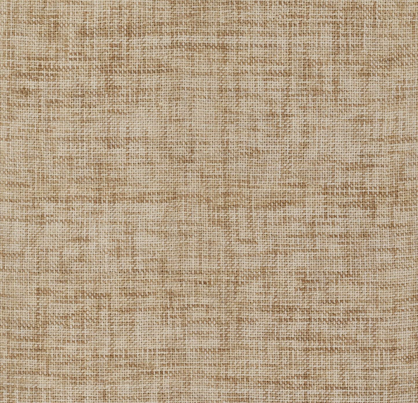 Natural beige woven fabric texture with a coarse burlap-like weave, ideal for rustic upholstery or rugs.