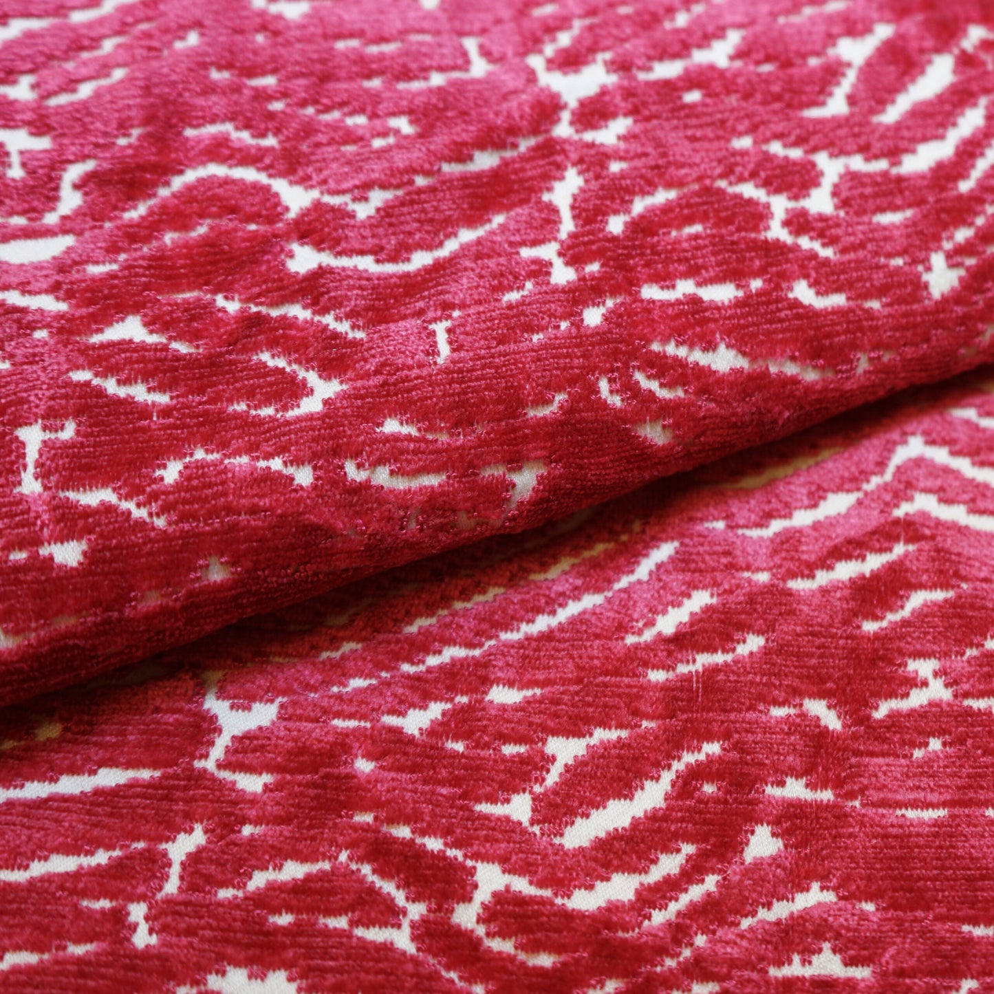 JF Fabrics JF Studio TIGER 44 Fabric Traditional,Transitional,Contemporary,Novelty Pink  Texture,Velvet - 6000844 SJ101