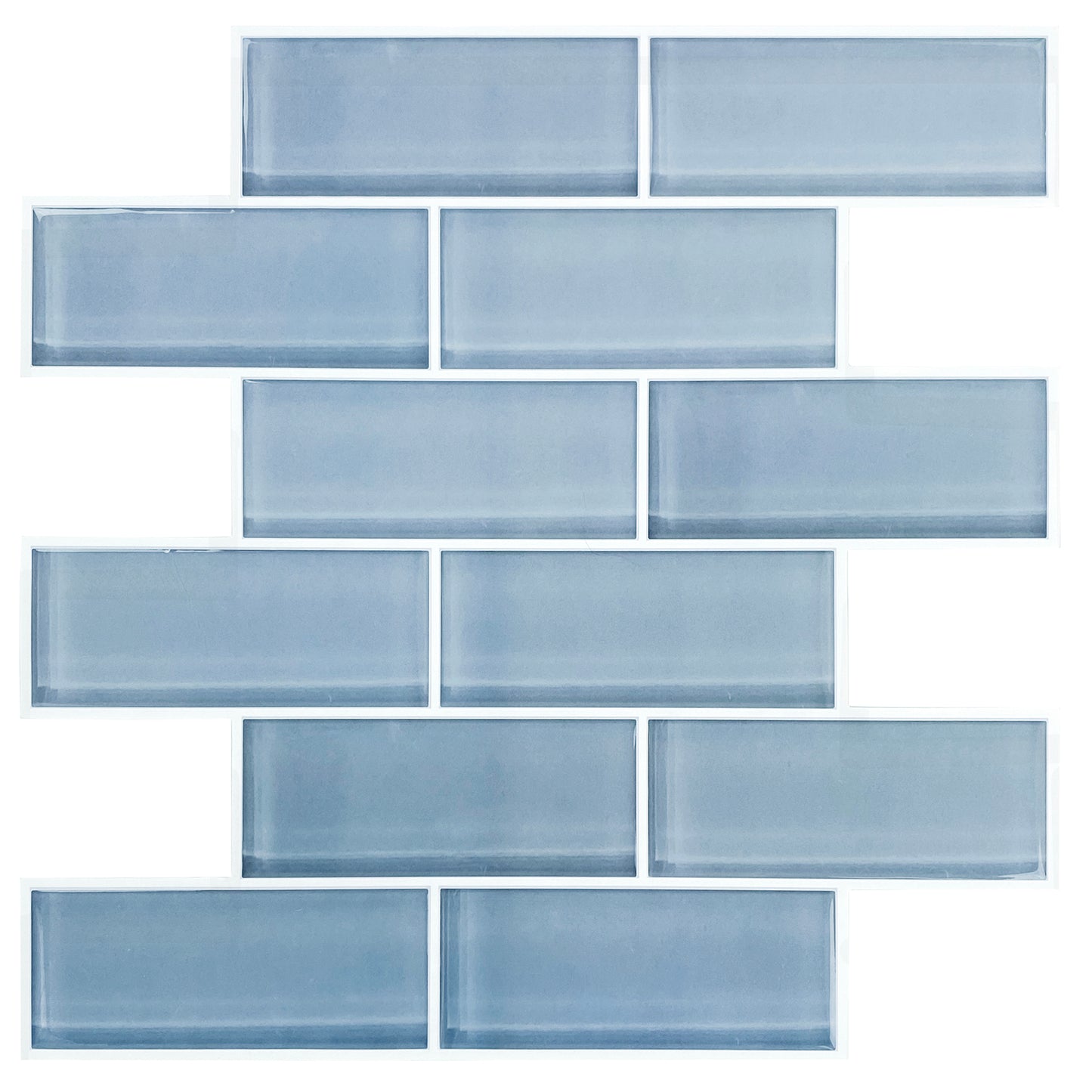 York Wallcoverings RoomMates Blue Seaglass Sticktile Industrial Graphics Blues  Wallpaper - TIL4980FLT