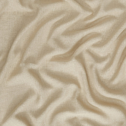 JF Fabrics TILLEY 33 Fabric Traditional,Transitional,Contemporary,Plain Creme/Beige  Wide Width,Sheer,Linen Texture - 7487633 J8231