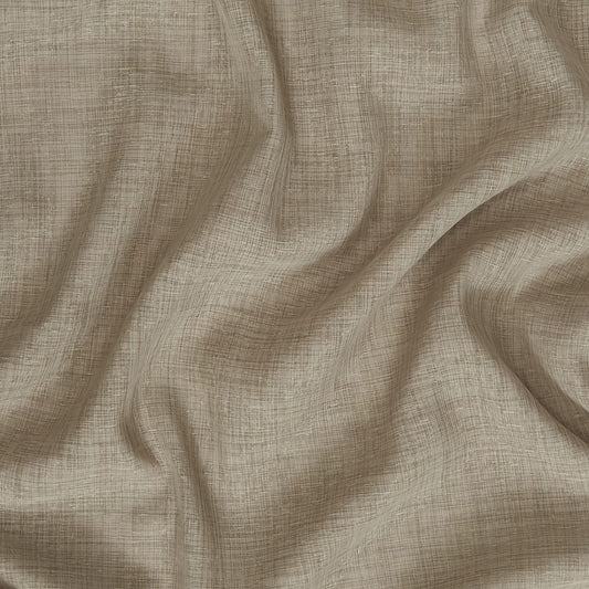 JF Fabrics TILLEY 38 Fabric Traditional,Transitional,Contemporary,Plain Brown  Wide Width,Sheer,Linen Texture - 7487638 J8231