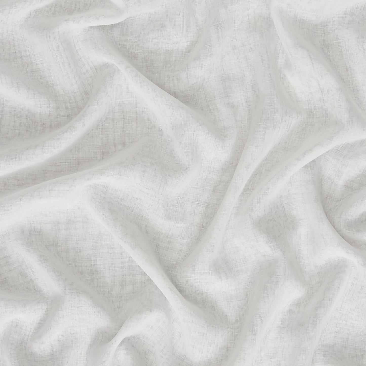 Creme/Beige linen fabric with draped folds and subtle weave texture.