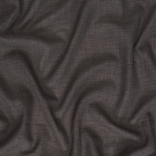 JF Fabrics TILLEY 98 Fabric Traditional,Transitional,Contemporary,Plain Black  Wide Width,Sheer,Linen Texture - 7487698 J8231
