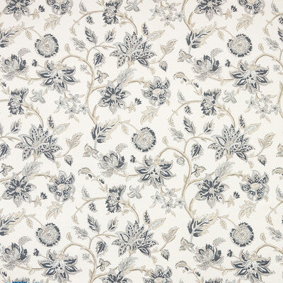 KRAVET BASICS PRINT JACOBEANS WHITE,GREY,BEIGE   - TIRU VINE.1621.0