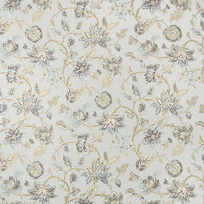 KRAVET BASICS PRINT JACOBEANS MINERAL,GREY,BEIGE   - TIRU VINE.2316.0