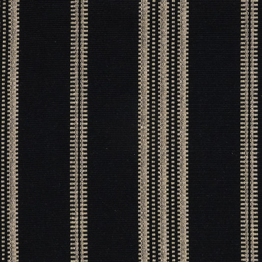 JF Fabrics TITO 99 Fabric Stripe, Texture Black, Brown  Jacquard - 9286799 J9421